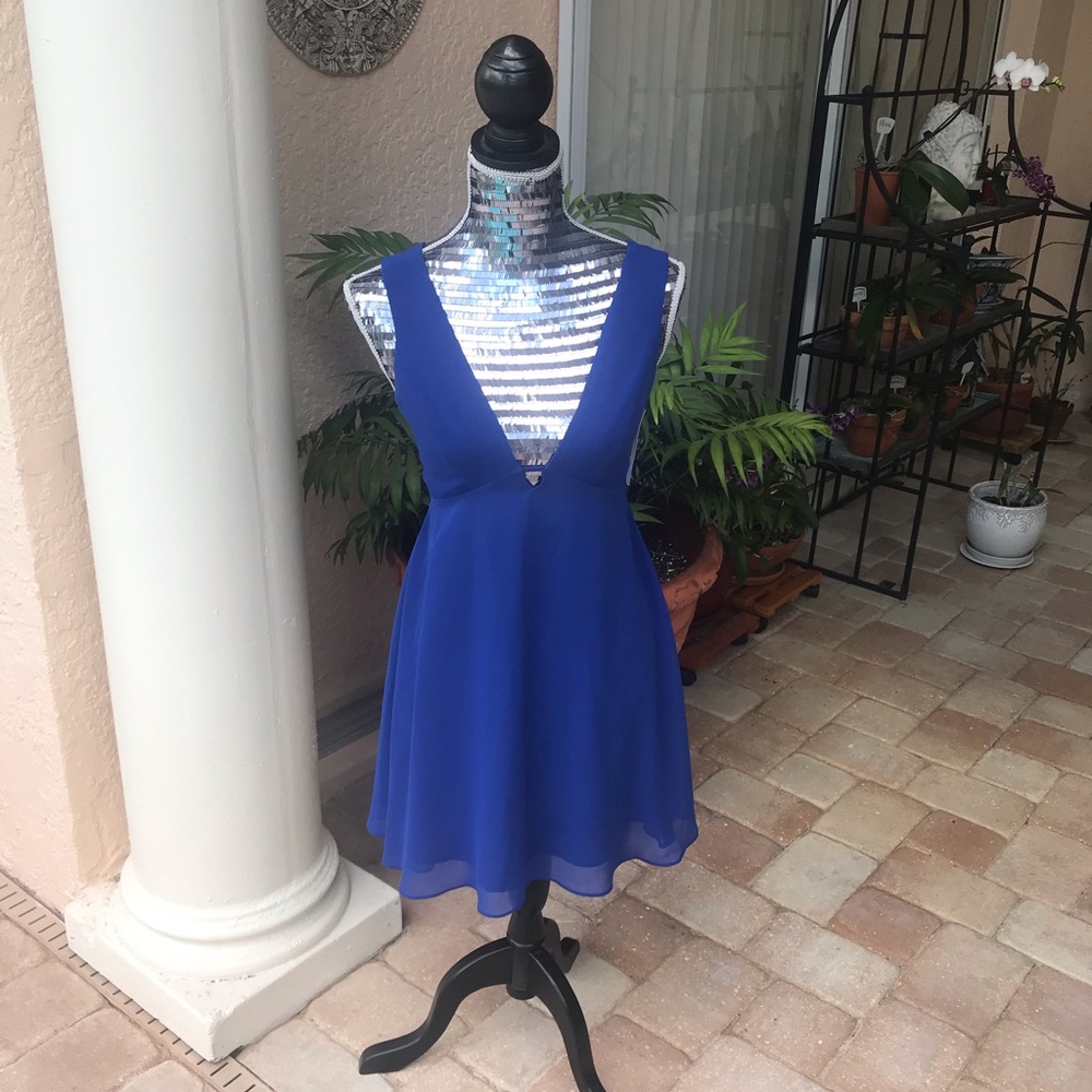 Royal Blue Dress